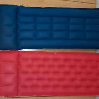 Materassino Gonfiabile doppia faccia Rosso e Blu