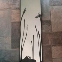 Specchio in ferro battuto