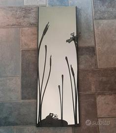 Specchio in ferro battuto