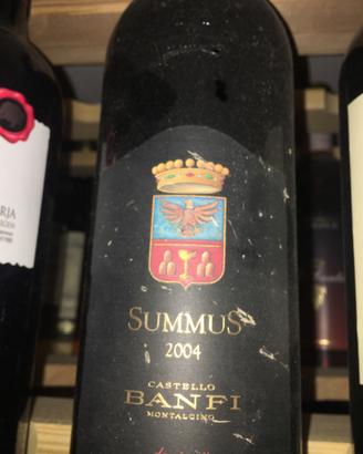 Summus castello Banfi annata 2004