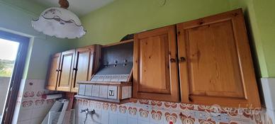 pensili in  legno di pino