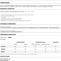 Camariere, lavapiatti,