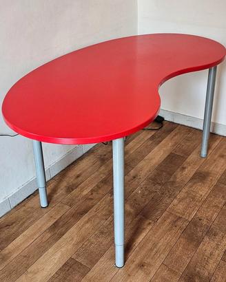 scrivania ikea hissmon (forma fagiolo)