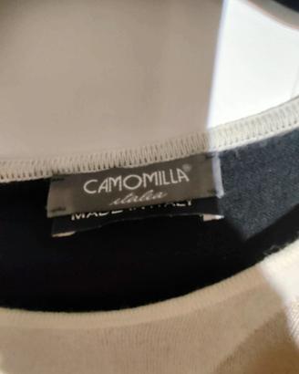 Maglioncino Camomilla Beige e Nero Taglia Unica