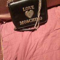 borsa nera  moschino 