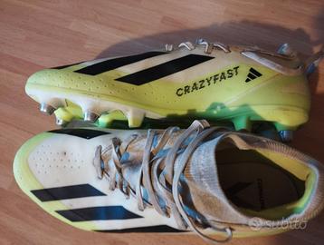 Scarpe calcio Adidas Crazy fast 3 alluminio 44