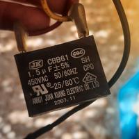 Condensatore per motori elettrici