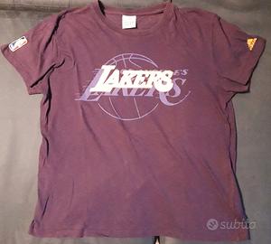 T-shirt Los Angeles Lakers Adidas NBA Taglia L