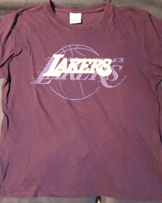 T-shirt Los Angeles Lakers Adidas NBA Taglia L