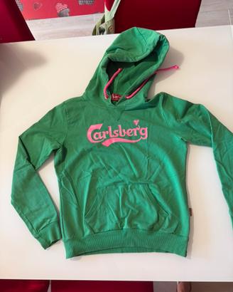 Felpa carlsberg donna  taglia large