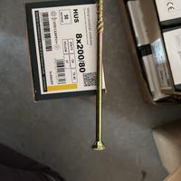 Viti mordenti per costruzioni in legno 8x200 mm
