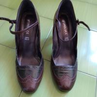 Scarpe donna tacco vernice