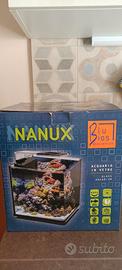 Acquario Nanux 18 litri Blu Bios a LED