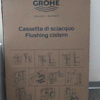 cassetta di sciacquo con placca di comando NUOVO