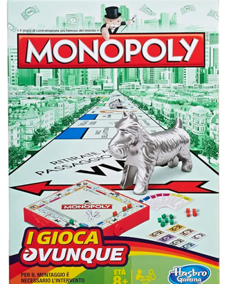 MONOPOLY TRAVEL da viaggio