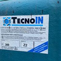 Contenitore acqua potabile 300lt