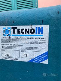 Contenitore acqua potabile 300lt