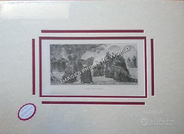 Stampa Antica - Old Print 1876 G. UOCO DELLE BOCCE
