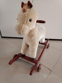 Cavallo a dondolo 2 in 1