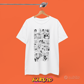 Maglietta Naruto Sasuke Manga