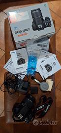 Canon EOS 1300D + 18-55mm IS II .