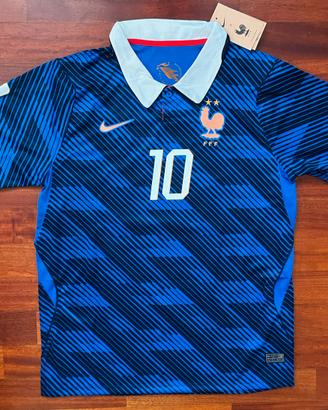Maglia Ufficiale Nike Francia Mbappe 10