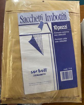 Sacchetti spedizione imbottiti avana