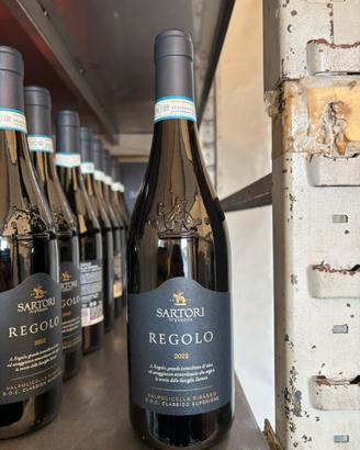 6 bottiglie “Regolo” sartori valpolicella ripasso