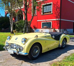 Triumph TR3 TARGA ORO ASI - CSAI - Guida SX