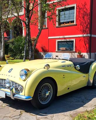 Triumph TR3 TARGA ORO ASI - CSAI - Guida SX