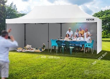 Gazebo Pop-up per 16 persome