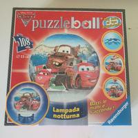 lampada notturna 3d puzzle ball gioco Cars