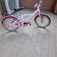 Bici 16" decathlon bambina