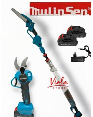 kit potatura motosega 8" forbice 35mm e asta