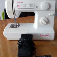 Macchina da cucire novella bianca nuova