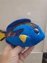 TY Beanie Boo PESCE "AQUA" - Occhi Scintillanti 