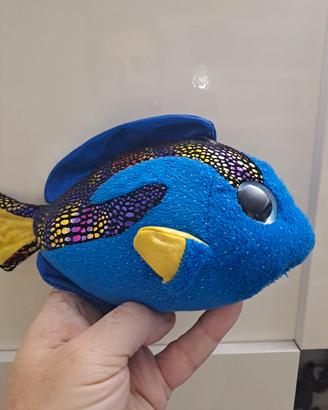 TY Beanie Boo PESCE "AQUA" - Occhi Scintillanti 