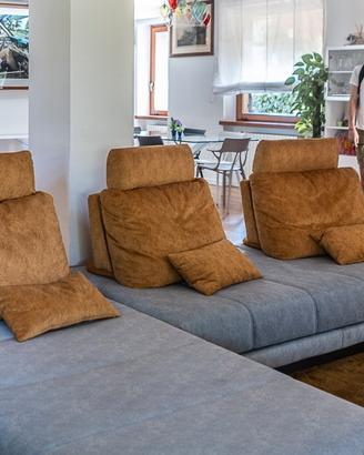 Divano con penisola Poltrone e Sofà