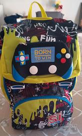 zaino SJ Gang Seven Born To Win colorato 