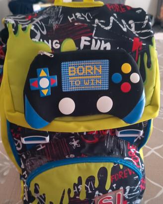 zaino SJ Gang Seven Born To Win colorato 
