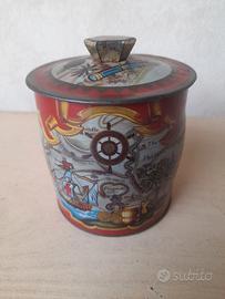 Scatola in latta Baret Ware anni 60
