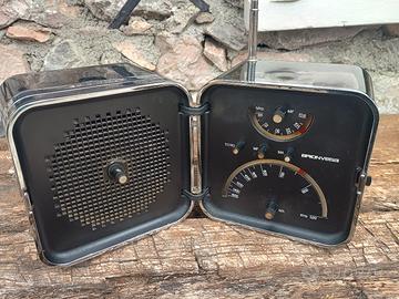 radio vintage Brionvega cubo ts502