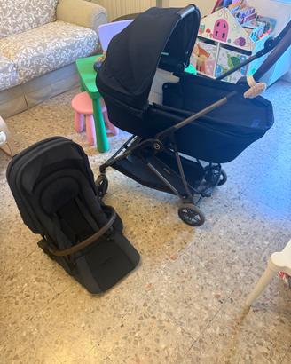 Cybex Melio Gold DUO BLUE NAVY + Stokke vaschetta