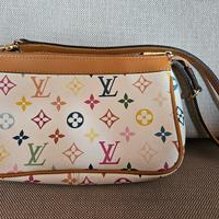 Borsetta pochette tracolla in pelle