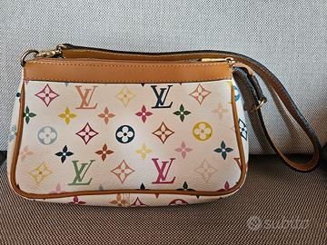 Borsetta pochette tracolla in pelle