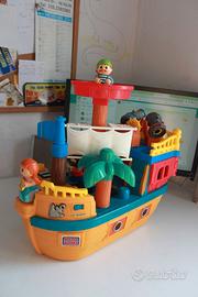 Mega Bloks Costruzioni Nave dei PIrati con effetti