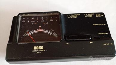 Accordatore analogico professionale KORG AT-1