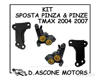 KIT PIASTRE SPOSTA PINZA E PINZE TMAX 2004 2007