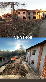 Cascina tipica piemontese