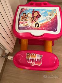 banco scuola per bambino e bambina